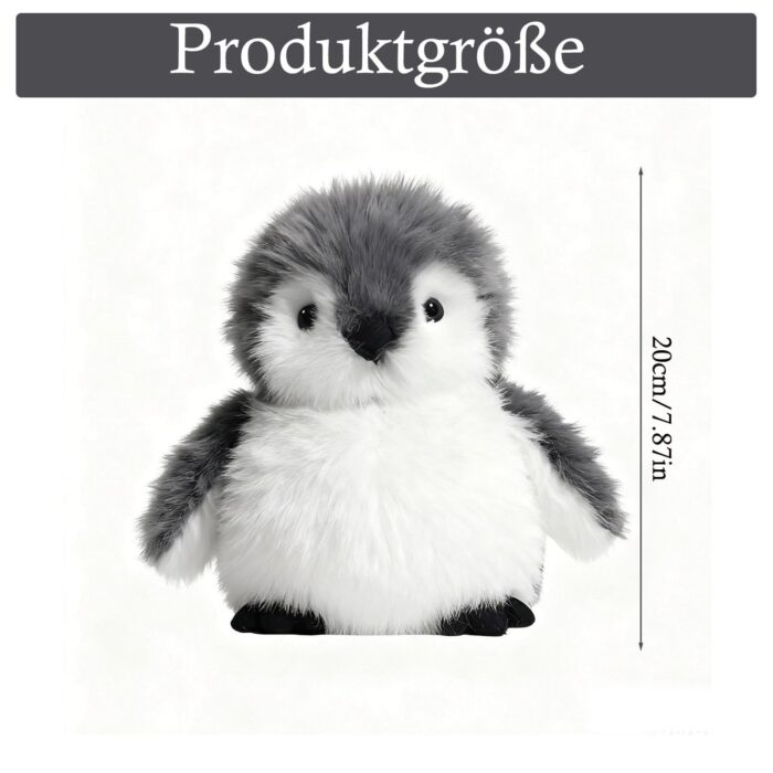 JcvPot Pinguin Kuscheltier, Weiches Stofftier Für Kinder Und Babys, Kuscheltier Pinguin Plüschtier  Plüschtier - Image 7