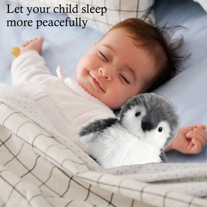 JcvPot Pinguin Kuscheltier, Weiches Stofftier Für Kinder Und Babys, Kuscheltier Pinguin Plüschtier  Plüschtier - Image 5