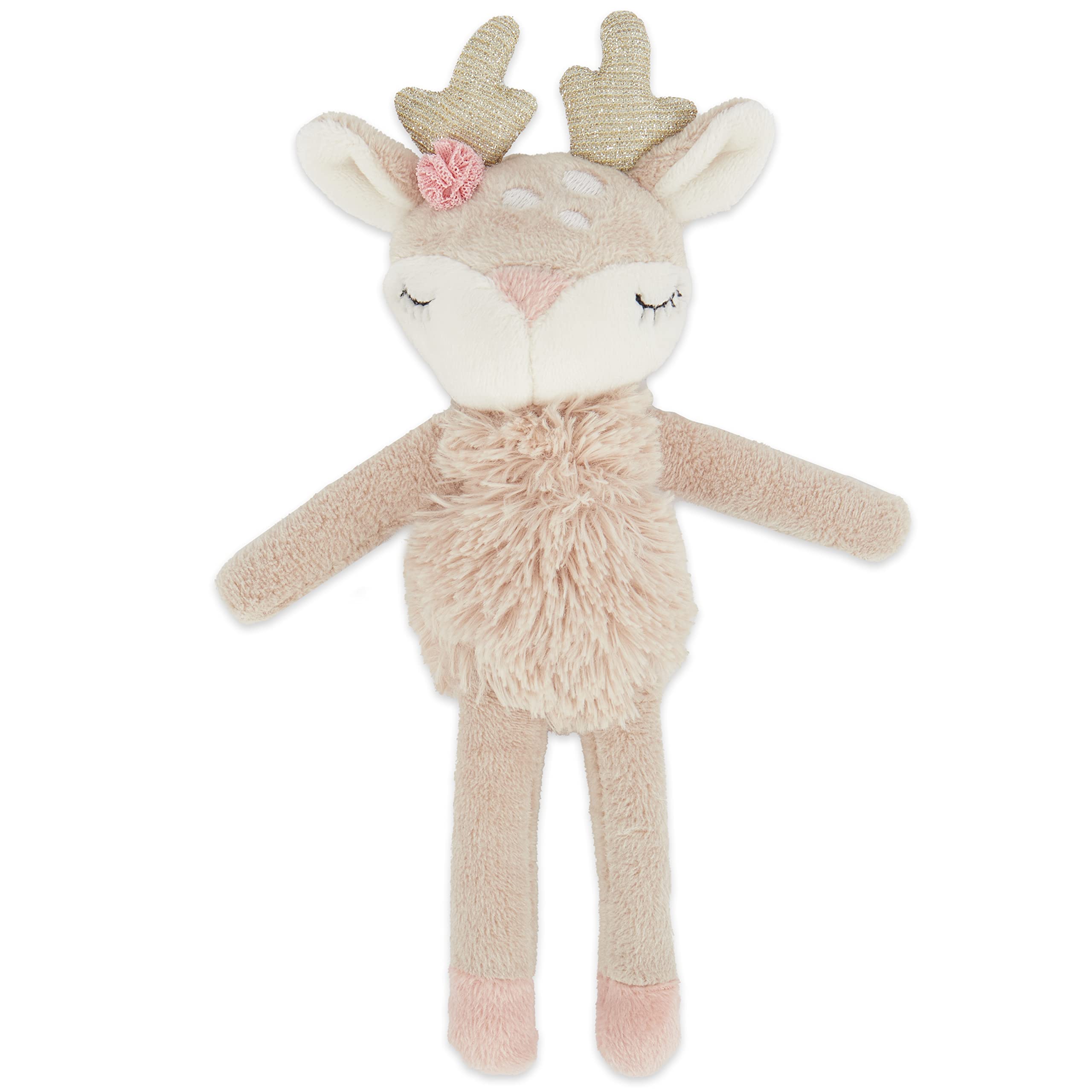 71GnwpXZimL Bieco Kuscheltier Reh Ella mit Rassel | Baby Kuscheltier ab 0 Monate Stofftier Baby Plüschtier Reh r - Image 1